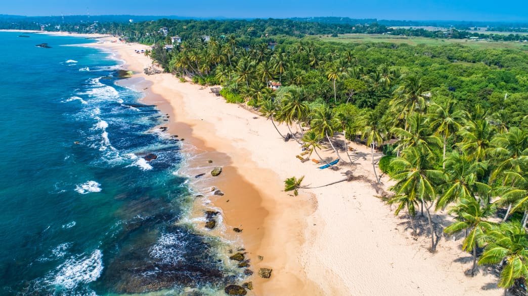 Lo Sri Lanka possiede alcune delle migliori spiagge dell'Asia durante tutto l'anno.