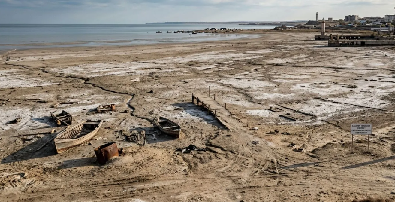 Das schwindende Kaspische Meer: Eurasiens größter See wird zur nächsten Umweltkrise