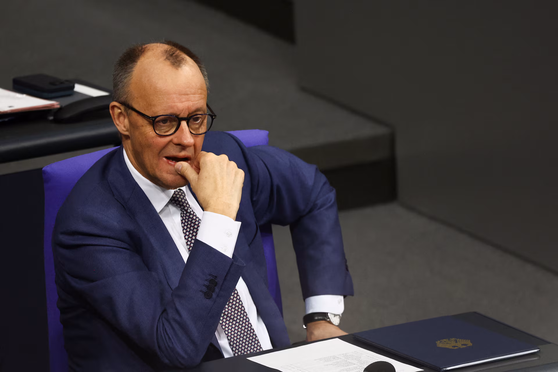 The German chancellor Friedrich Merz has been in power for just 16 months.