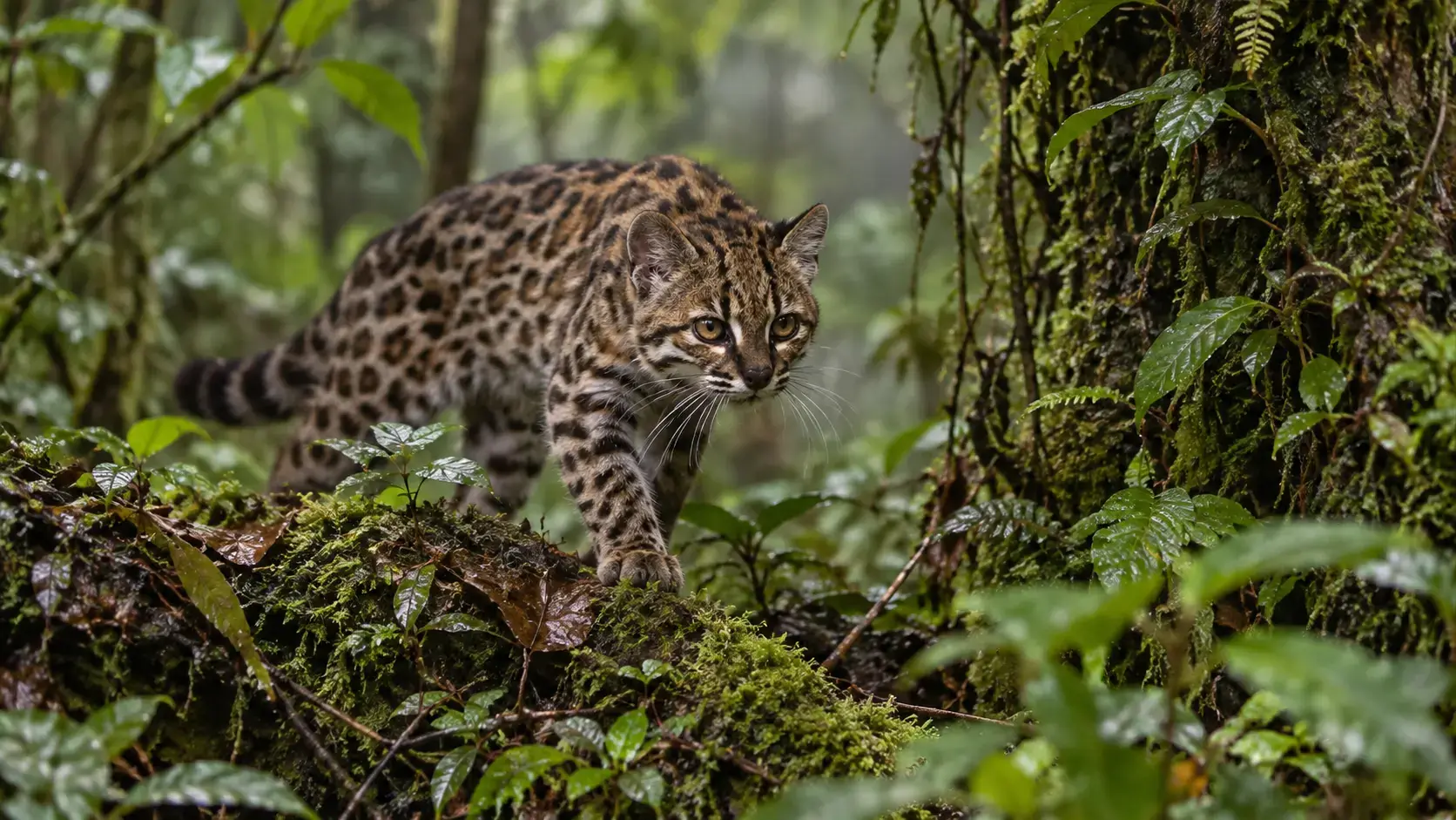 Leopardus tilcayo the newly described wild cat from Bolivia.