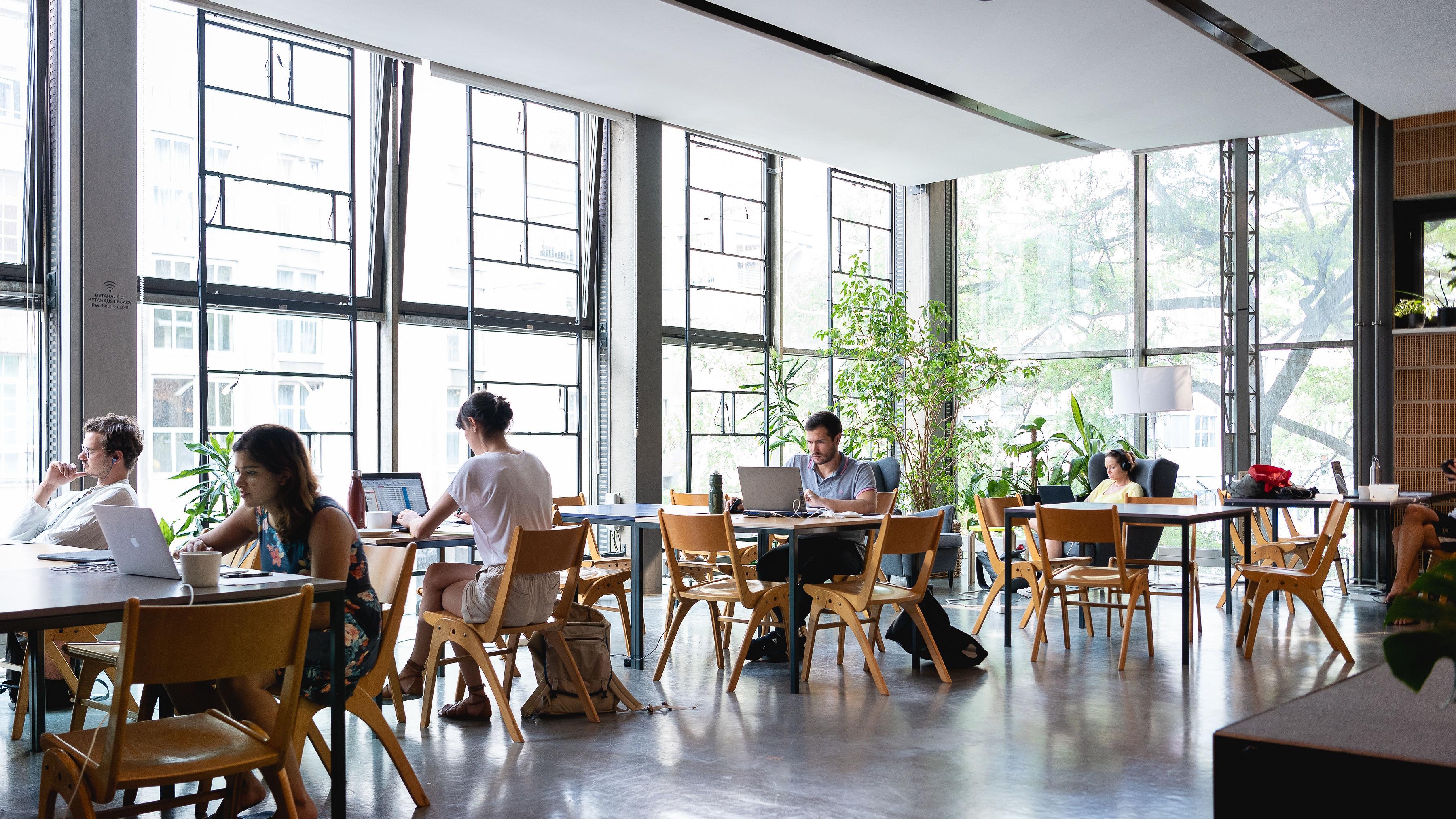 Coworking is booming through more individual entrepreneurs.