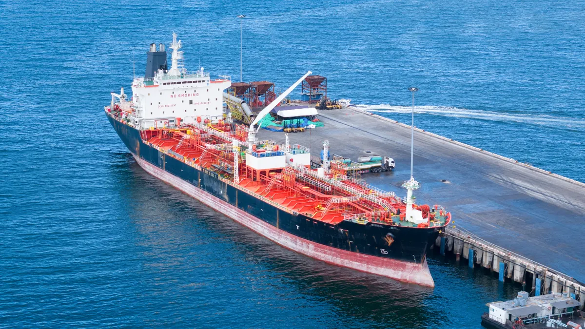 Russian arrivals dropped to 1.75 million barrels per day in September due to port disruptions