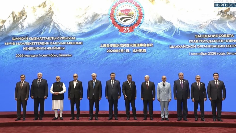 SCO Summit Bishkek/Tajikistan September 1, 2026